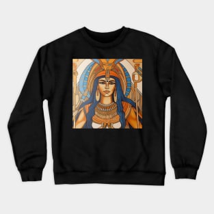 Hathor Egyptian deity Crewneck Sweatshirt